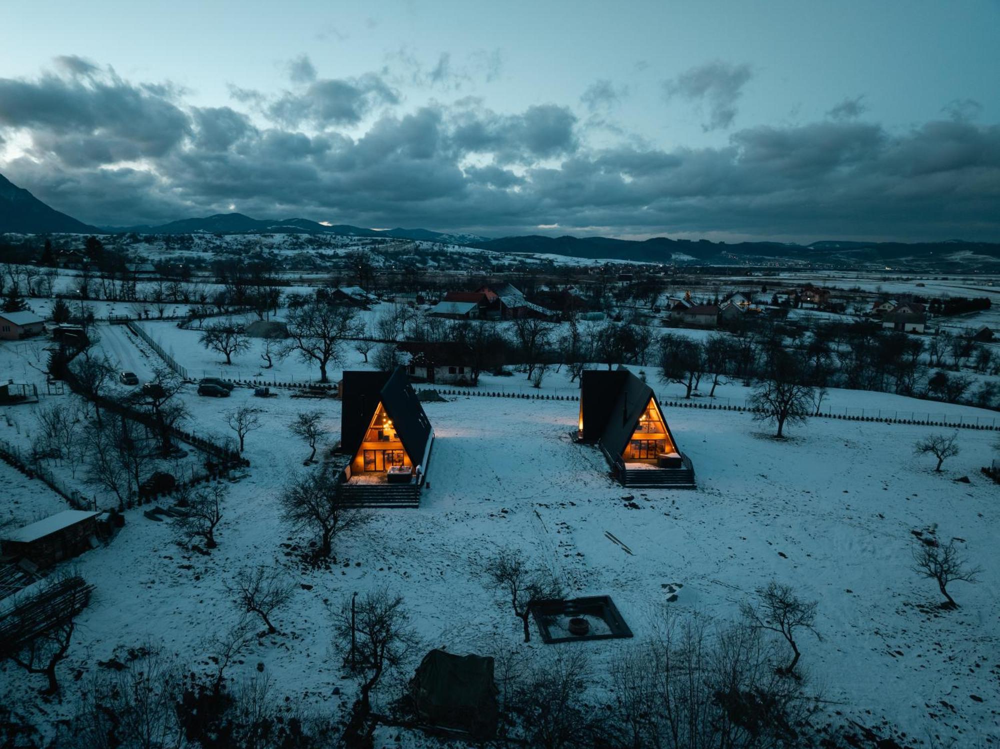 Vino Chalets Bran Sohodol  エクステリア 写真