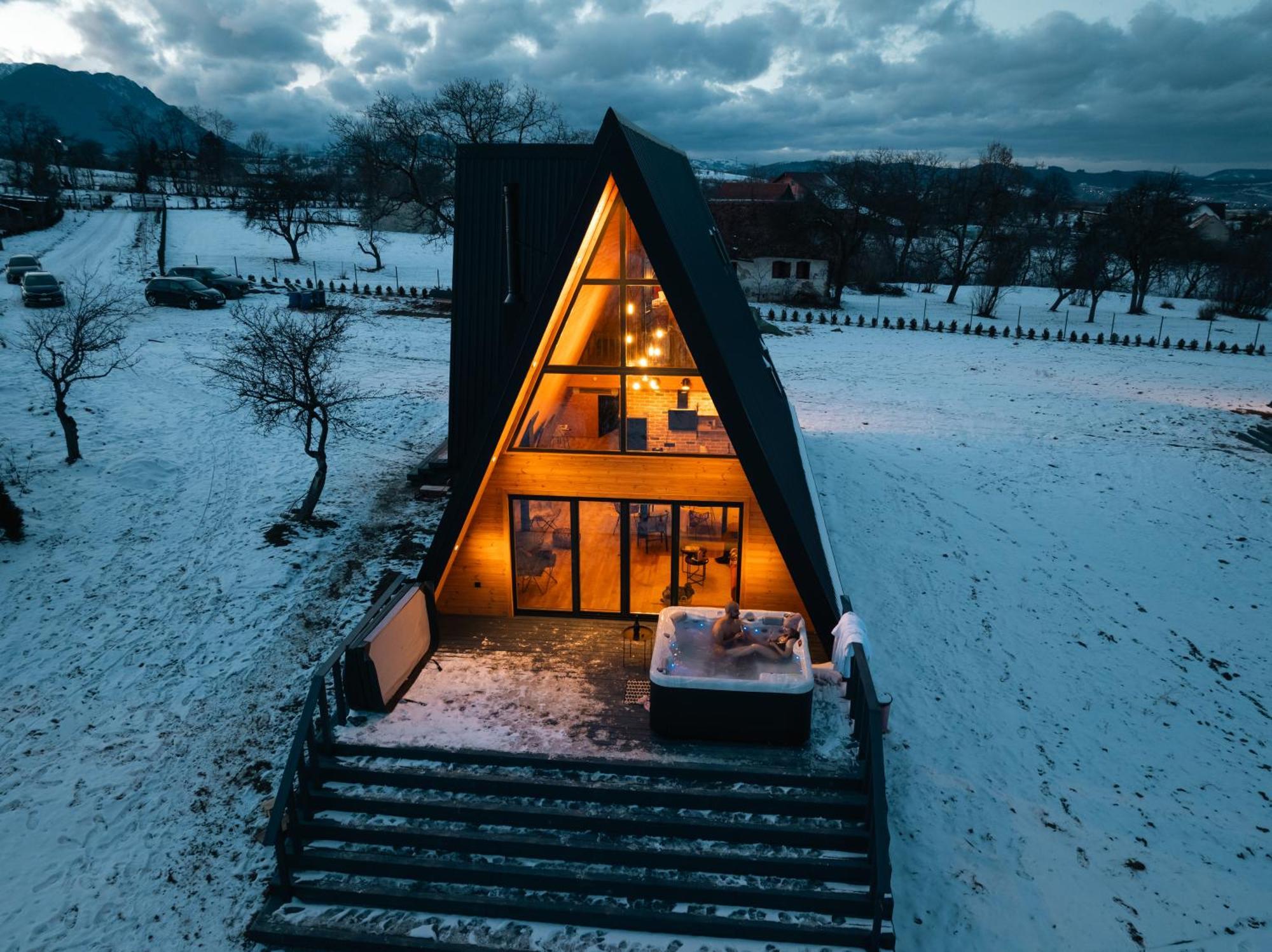Vino Chalets Bran Sohodol  エクステリア 写真