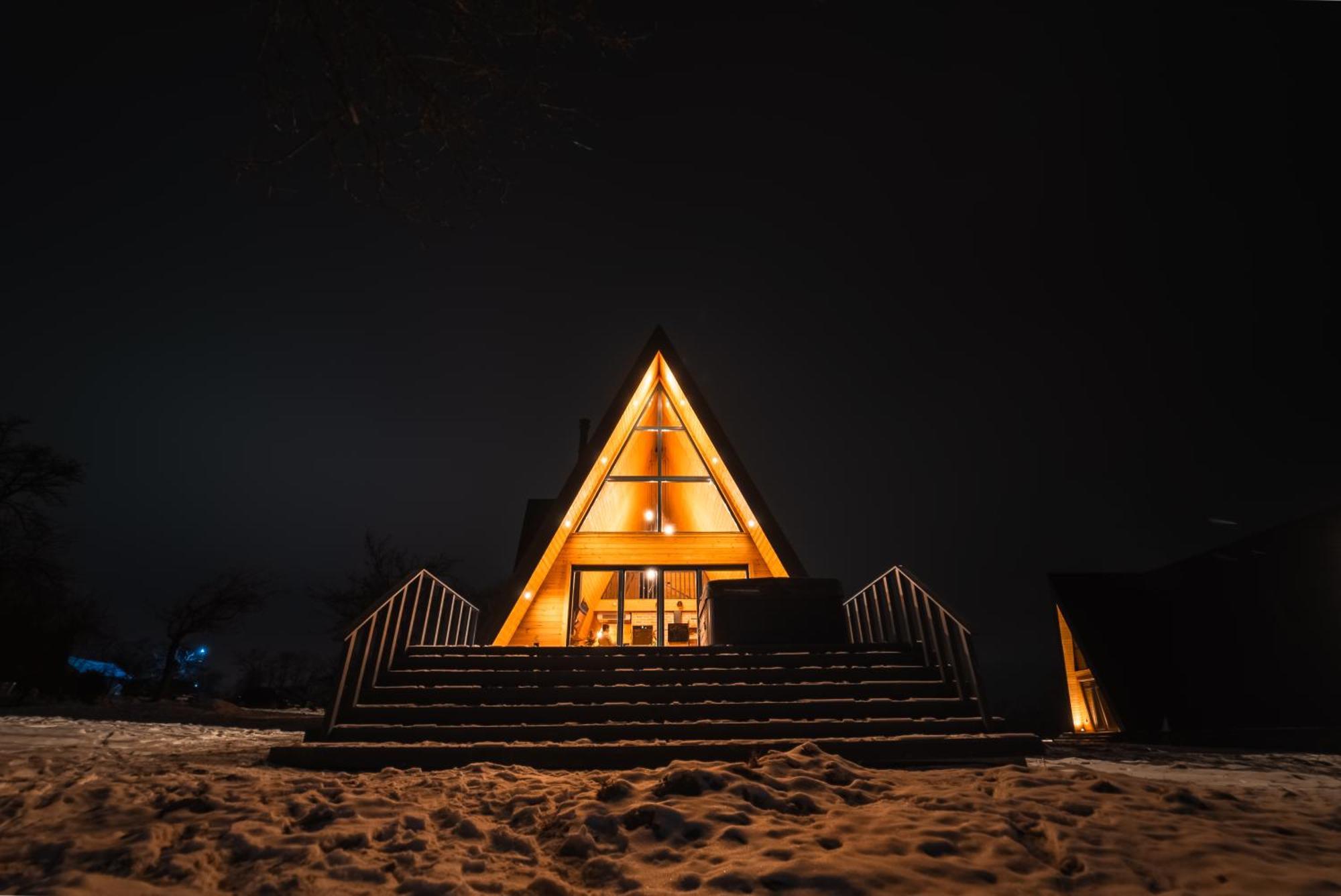 Vino Chalets Bran Sohodol  エクステリア 写真