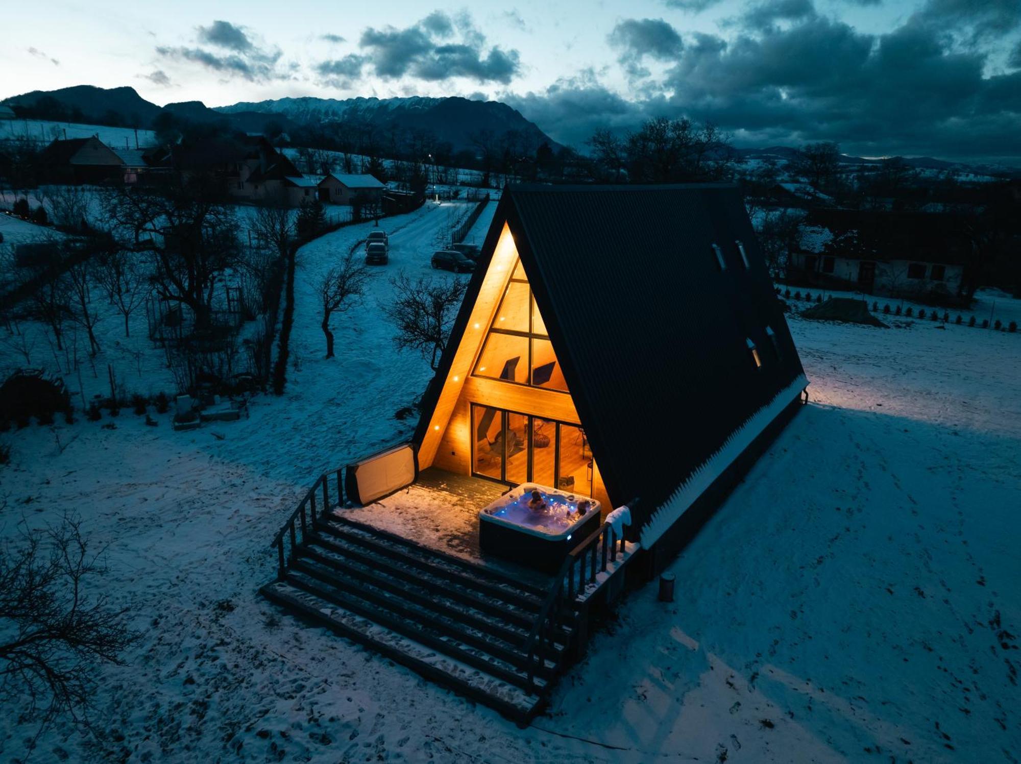 Vino Chalets Bran Sohodol  エクステリア 写真