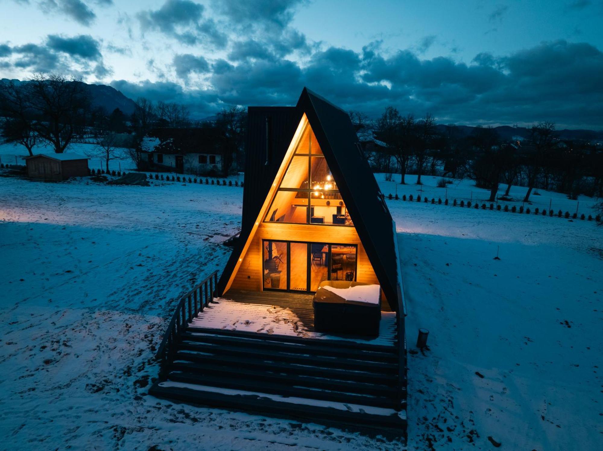 Vino Chalets Bran Sohodol  エクステリア 写真